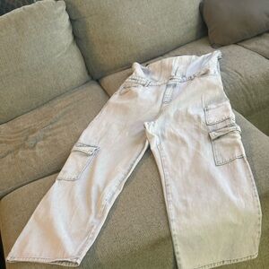 Women’s Denim Strapless jumpsuit